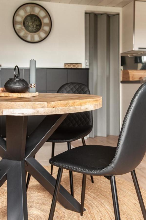 Prachtige Chalet Wabi Sabi Aan Het Water! 赫尔 外观 照片